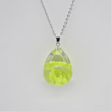 Transparent Resin Necklace
