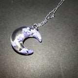 Transparent Resin Necklace