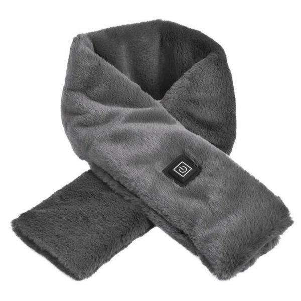 Self Heating Imitation Rabbit Fur Scarf