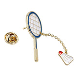 Badminton Brooch Pins Jewelry