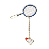 Badminton Brooch Pins Jewelry
