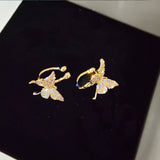 Butterfly Ear Clips
