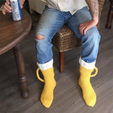 Beer mug socks