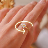 Daisy Rotatable Ring