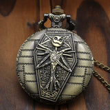 Nightmare Before Christmas Stainless Steel Pocket Watch