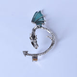 Glow in Dark Dragon Ear Clip