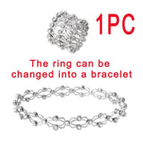 Folding Retractable Ring Bracelet