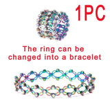Folding Retractable Ring Bracelet