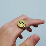 BFF Adjustable Ring
