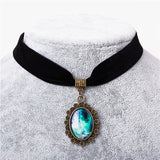 Galaxy Nebula Choker Elastic Necklace