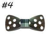Dots Wooden Butterfly Bow Tie - Free Shipping