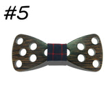 Dots Wooden Butterfly Bow Tie - Free Shipping