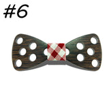 Dots Wooden Butterfly Bow Tie - Free Shipping