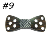 Dots Wooden Butterfly Bow Tie - Free Shipping