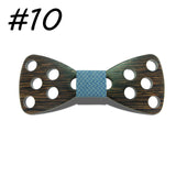 Dots Wooden Butterfly Bow Tie - Free Shipping