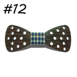 Dots Wooden Butterfly Bow Tie - Free Shipping
