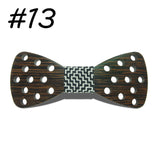 Dots Wooden Butterfly Bow Tie - Free Shipping