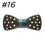 Dots Wooden Butterfly Bow Tie - Free Shipping