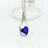 Love In A Bottle Cubic Zircon Necklace