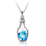 Love In A Bottle Cubic Zircon Necklace