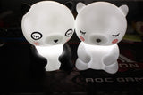 Adorable LED Bedroom Bear Night Lights