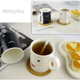 Changing Color Ceramic Morning Mug