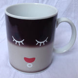 Changing Color Ceramic Morning Mug