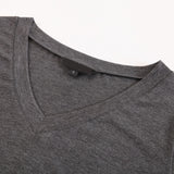 Women V neck Plus size casual loose shirt