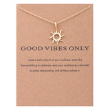 Good Vibes Only Statement Necklace