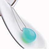 Mermaid's Tears Sea Pendant Necklace