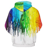 Realistic Splash Paint Hoodie