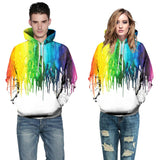 Realistic Splash Paint Hoodie