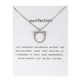 Purrfection Cat Ear Necklace