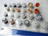 Wolf DIY-Van-Go-Paint-by-Number Kit