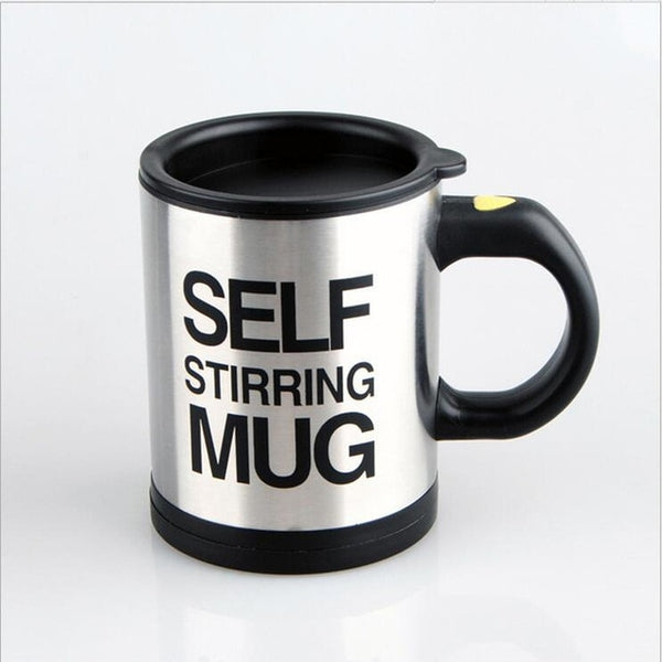Self Stirring Stainless Steel Mug