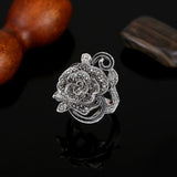 Big Rose Flower Elegant Ring