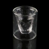 Transparent Skull Head Doomed Glass