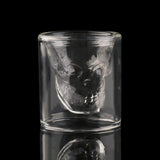 Transparent Skull Head Doomed Glass