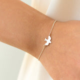 Mini Baby Peace Dove Bracelet