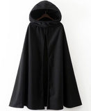 Drop Shoulder Turtle Wool Cape