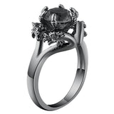 Dragoon™ Black Gold Filled Ring