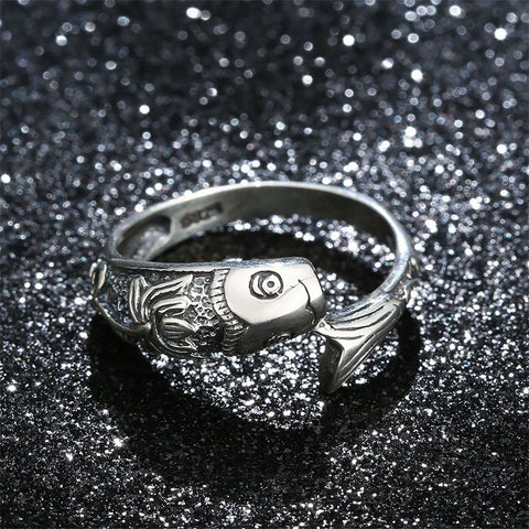 Classic Fish™ Pure 925 Sterling Silver Ring