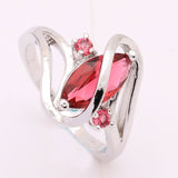 Black Gun Plated Cubic Zirconia Ring
