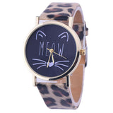 Meow Cat Quartz Wristwatch