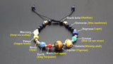 Galaxy Solar System Natural Stone Beads