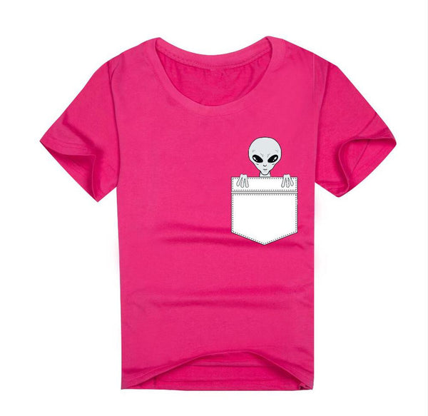 Women Alien Pocket Tees Collections
