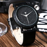 Moon Stars Design Analog Watch For Women