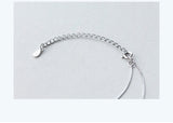 Sterling Silver Rainbow Moonstone Pendant Necklace