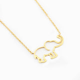 Elephant Pendant Necklaces
