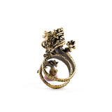 Spiral Dragon Ring